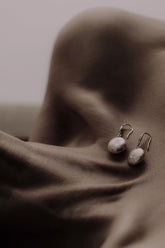 AngelaQ pearl jewelry, pearl earrings